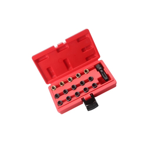 Outil de réparation de filetage de bougies d'allumage,-Rouge