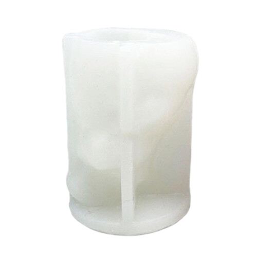 Christmas Themed Silicone Snowman Candle-Snowman hugging tree
