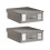 Ventilated Bed Sheet Storage Solution With Removable Cover-3 1