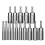 Power Nut Driver Set 1/4inch Hexagonal Shank Quick-15 piece set 1