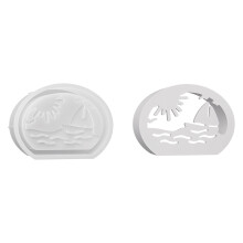 Hollowed Marine Theme Silicone Candle Holder-Candlestick 02