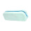 Waterproof Silicone Pencil Case Zippered Pencil-Light Green 1