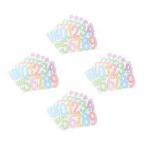 20Feuilles Stickers Numéros Adhésifs Résistants Pour Aux Lettres