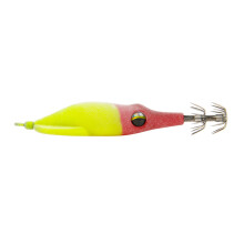 Assorted Color Round Belly Fishing Baits 3D-F red head yellow
