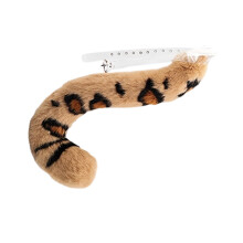 Easy To Wear Plush Snow Leopard Tail Costume Props For-leopard