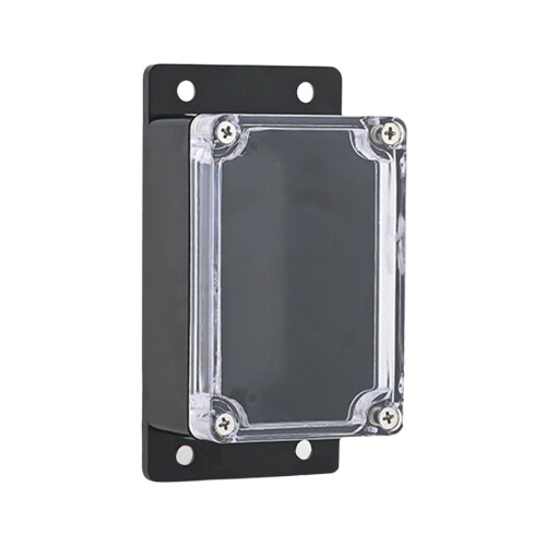Waterproof Power Case Junction Box Dustproof-100x68x50mm black