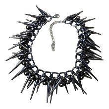 Stylish Layer Alloy Necklace With Embellished Beads And Fringe