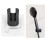 Matte Black Shower Head Bracket 1