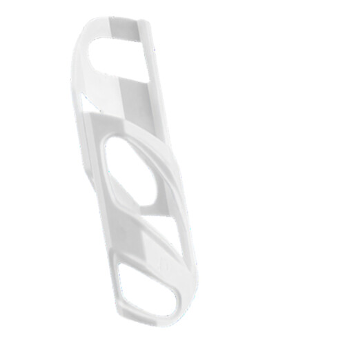 High Elasticity Plastic Badminton Grip Wrist Trainer-White