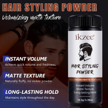 Haar-Styling-Pulver, natürliches, flauschiges Haar-Styling-Pulver, 10,2 g