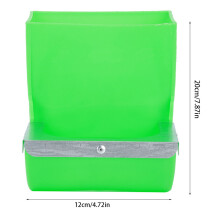 2Pcs 20cm Rabbit Feed Trough