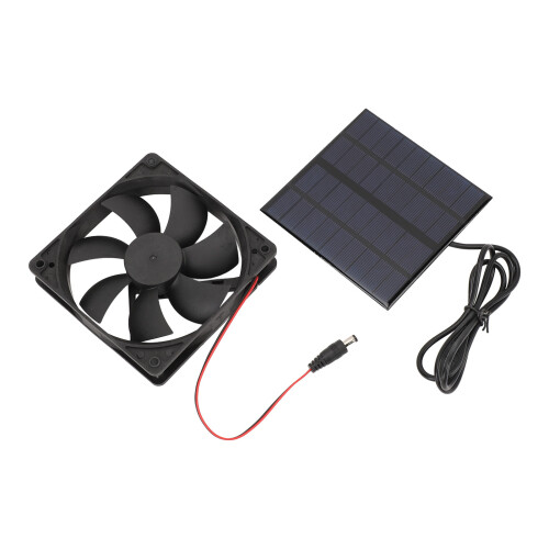12W Solar Ventilation Fan Portable
