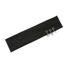 Punkstijl metalen verfraaide hoofdband breed met Star Moon-3