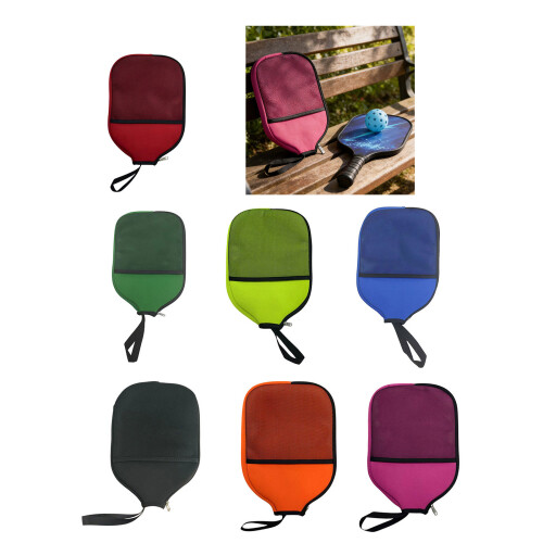 Sac de rangement pour palettes de raquette-vert fluo 2