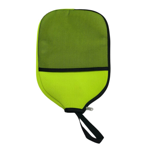 Sac de rangement pour palettes de raquette-vert fluo