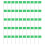Piquets en PVC de couleurs assorties pour une planification-Vert 1