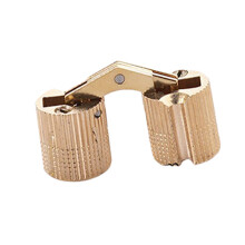 2Pcs Furniture Metal Concealed Hinges Cylindrical Hinges-14mm