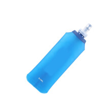 Lichtgewicht zachte fles opvouwbare waterfles Herbruikbare-Blauw