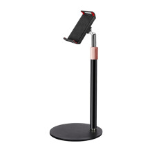 Desktopmonitorstandaard met meerdere hoeken-Zwart 12 tot 18,5 cm