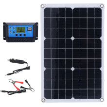 50W Solar Battery Charger with PWM Controller