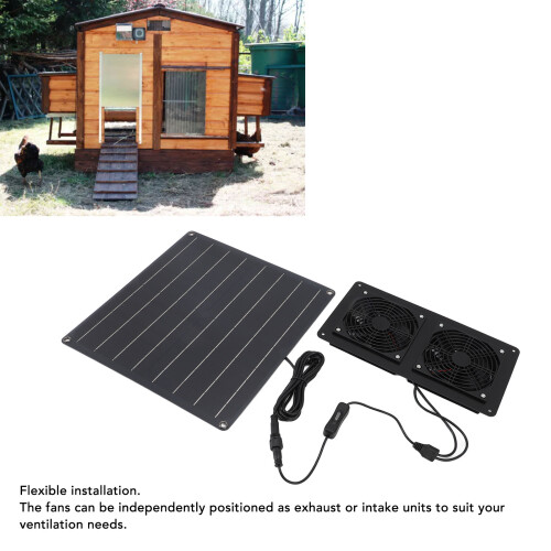 Solar Powered Vent Fan 20W