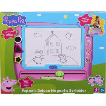 Magnetic magic slate - BANDAI - Peppa Pig - Erasable drawing board to draw and start over infinitely - With pen