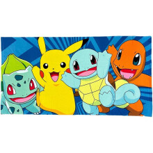Strandtuch 100% Mikrofaser 70140 cm – POKÉMON – Modell POK036