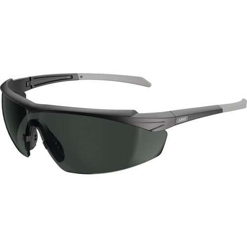 Abus Baubrille - ABUS - OCUDO - Gläser getönt schwarz/grau samtig
