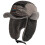 Windproof Hat Trapper Hat Thicken Ushanka Hat Warm-Black 1