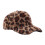 Winter Plush Baseball Cap with Leopard Pattern Adjustable-6 1