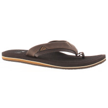(Brown, 8 (Adults')) Reef Mens Flip Flops Cushion Dawn Slip On brown UK Size