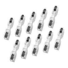 Electrical Terminals Block with 0.5 -2.5Mm² Wire Ranges-Black