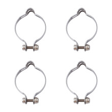 4er-Pack Haltbarkeit Fahrradkabelhalter Bremsschalthebel-25,4 mm