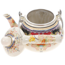 Vintage Emaille Theepot Praktische Waterkoker Huis Keuken Hotel