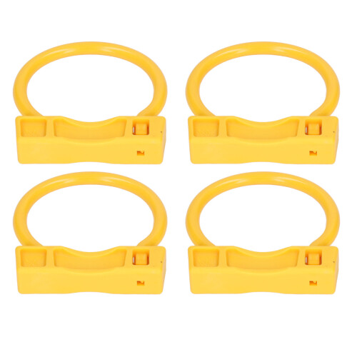 4 Yellow Nose Rings for Bull Management 1