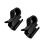 Plastic Fish Tanks Hose Support Bucket Mount For 12mm-Black 1