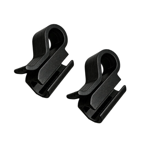Plastic Fish Tanks Hose Support Bucket Mount For 12mm-Black