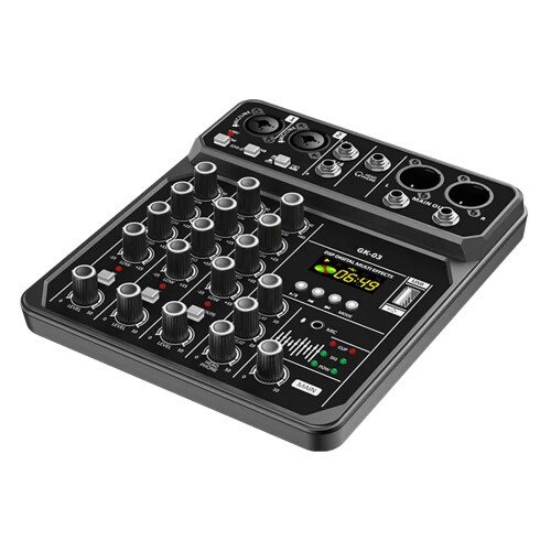 Versatile 4 Channel Compactly Mixer Suitable For Bands DJs And