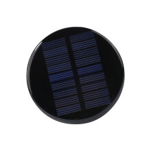 Waterproof 72mm Round Solar Panel 4.5V 80mA Monocrystalline