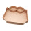 Convenient Beach Bag Storage Tray with 2 Cup Holders for-beige1 1