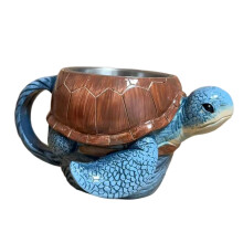 Insulated Stainless Steel Drinkware With Resin Handle Beverage