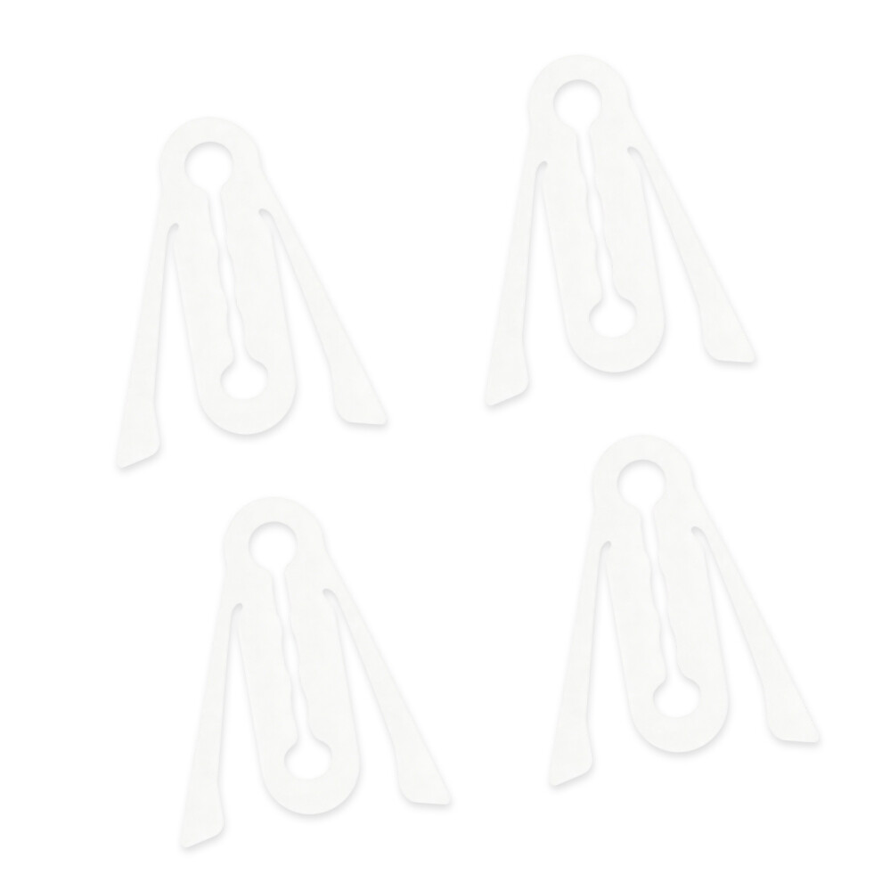 Car Sound Damper Damping Protectors Door Lock Buffer Seal- White 7704001242874