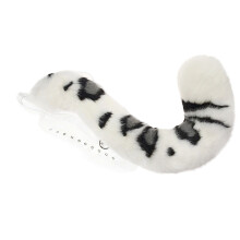Delicate Style Snow Leopard Tail Waist Accessory-first snow