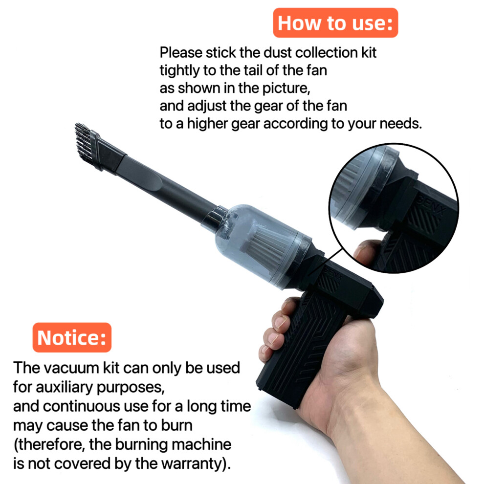 X3 Max Vacuum Attachment Kit