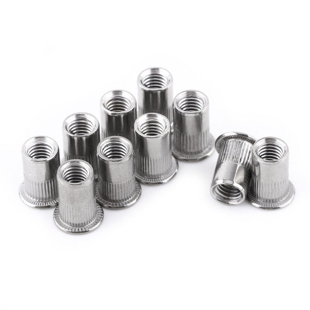 M3-M8 Blind Rivet Nut Inserts, 20 Pack