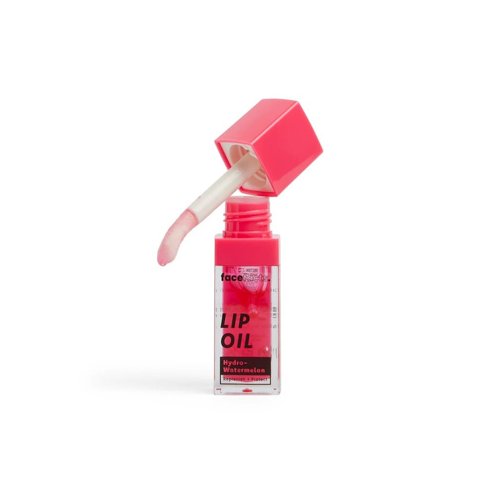 Face Facts Lip Oil 9ml - Hydro Watermelon - Nourish & Hydrates