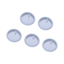 5PCS Soft Silicone Pendant Mould Collection Suitable for-4