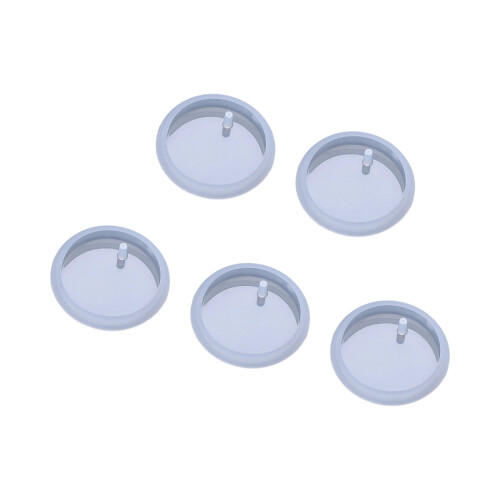 5PCS Soft Silicone Pendant Mould Collection Suitable for-4