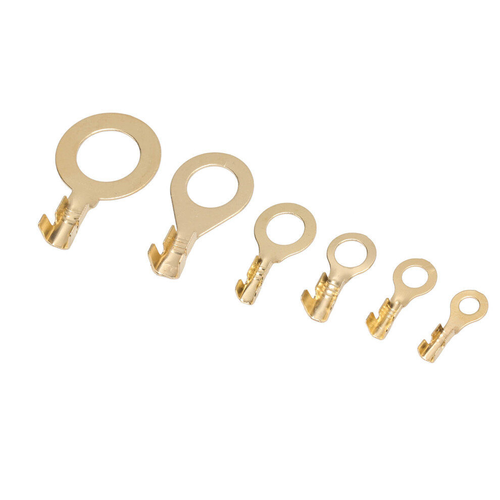 540PCS Brass Wire Lugs Kit M3-M10 Electrical