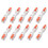 Bornes de fil en plastique multifonctions, 10 pièces,-Orange 1